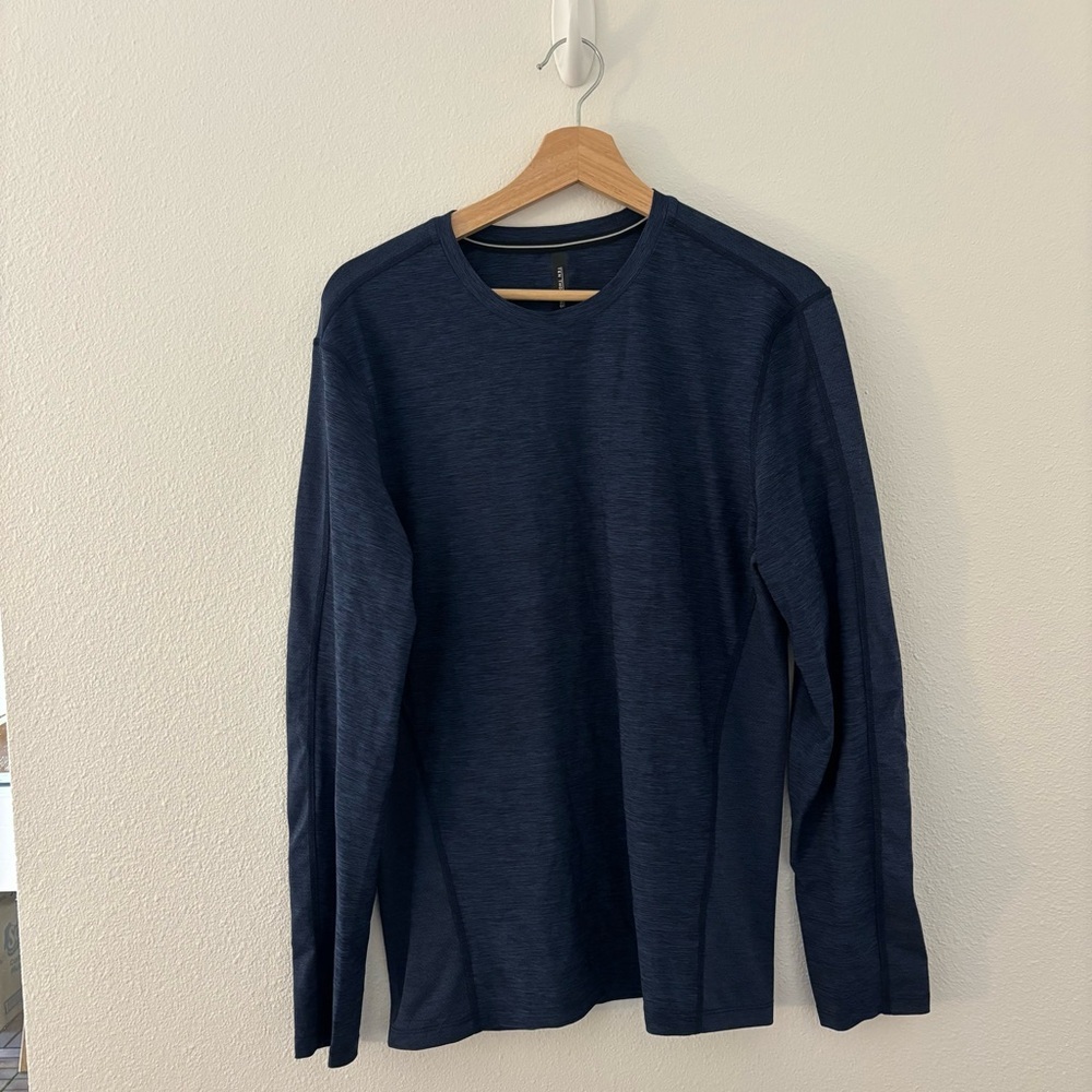 Ten Thousand the versatile LS shirt in navy blue